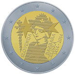2 euros Slovénie 2014 