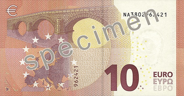 NOUVEAU BILLET DE 10 EUROS